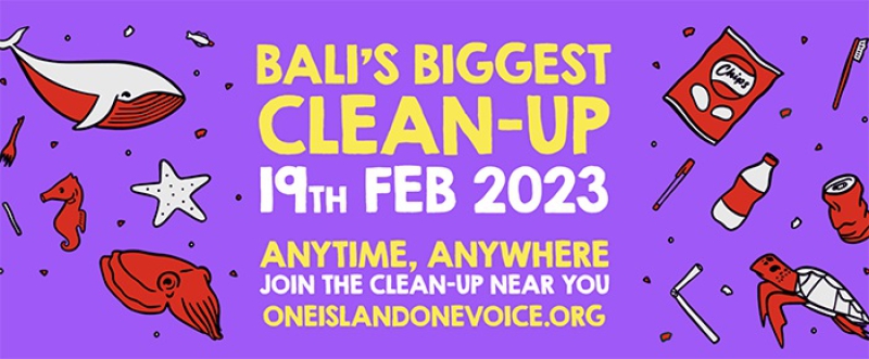Join Bali’s Biggest Ever Beach Clean-Up on February 19